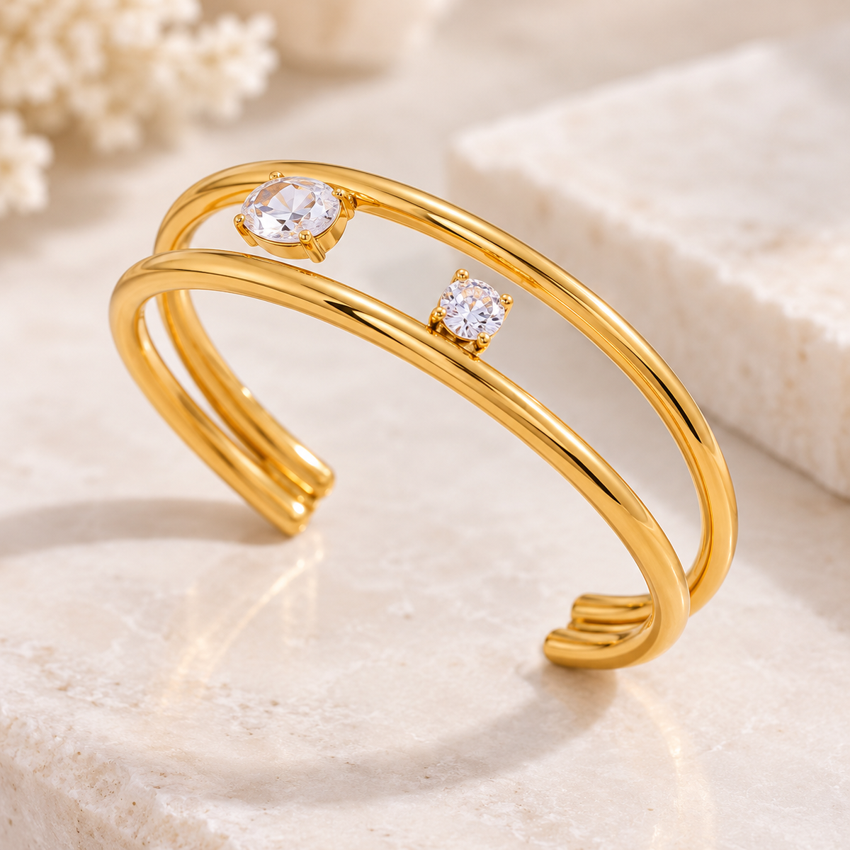 Lumiere Cuff Bracelet