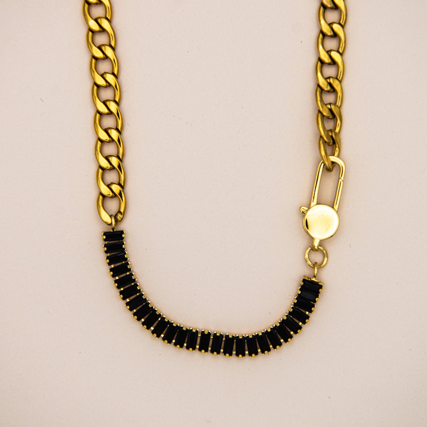 Baguette Necklace