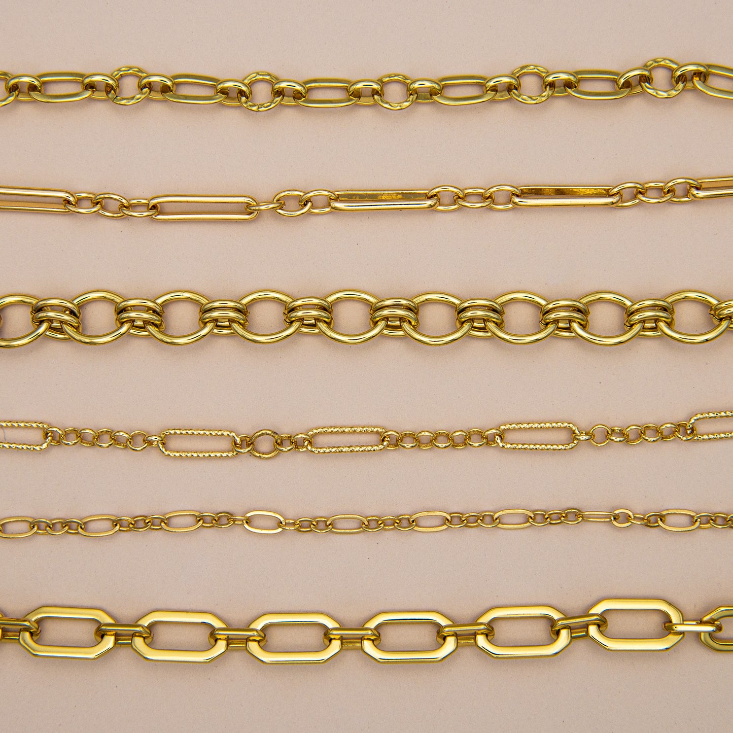 Elaborate Paperclip Long and Short Chain