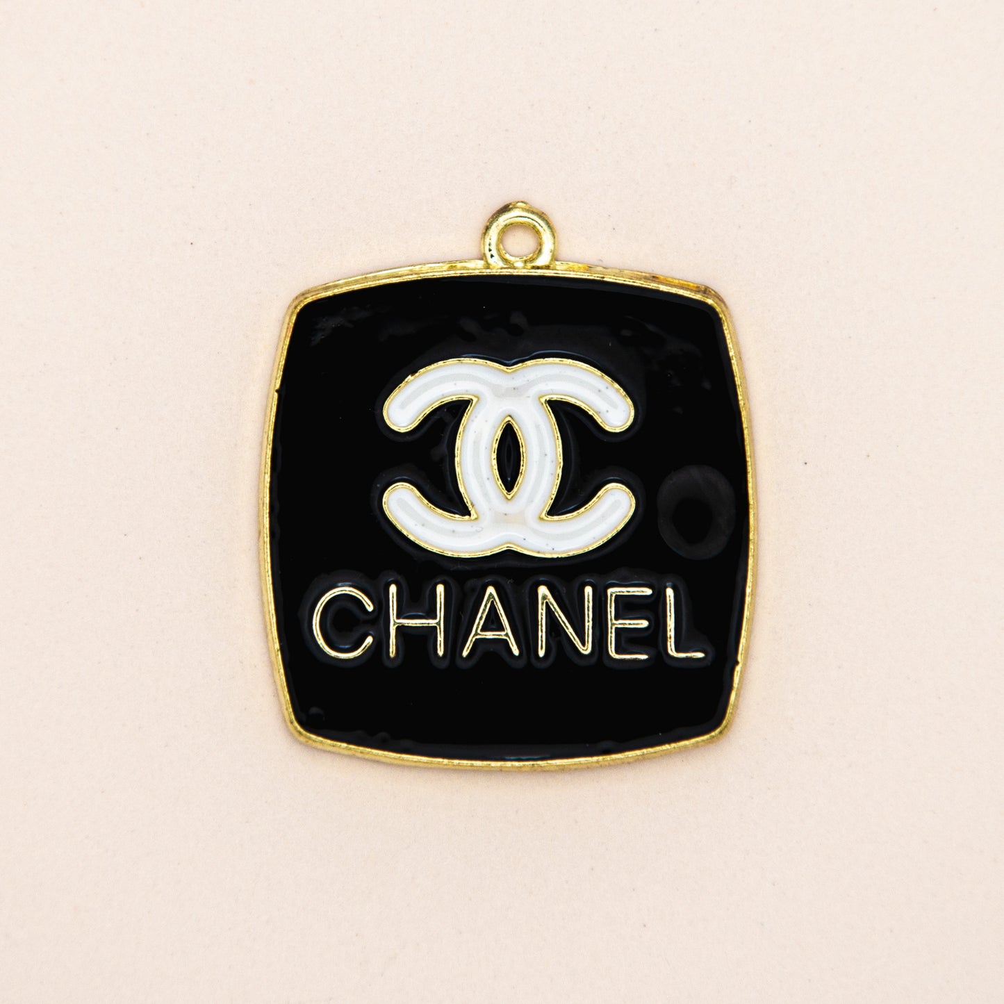 Enamel Imitation Chanel Pendant Charm