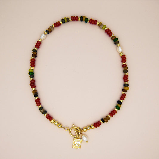 Java Medley Beaded toggle Necklace