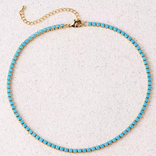 Iced Out Cubic Zirconia Necklace
