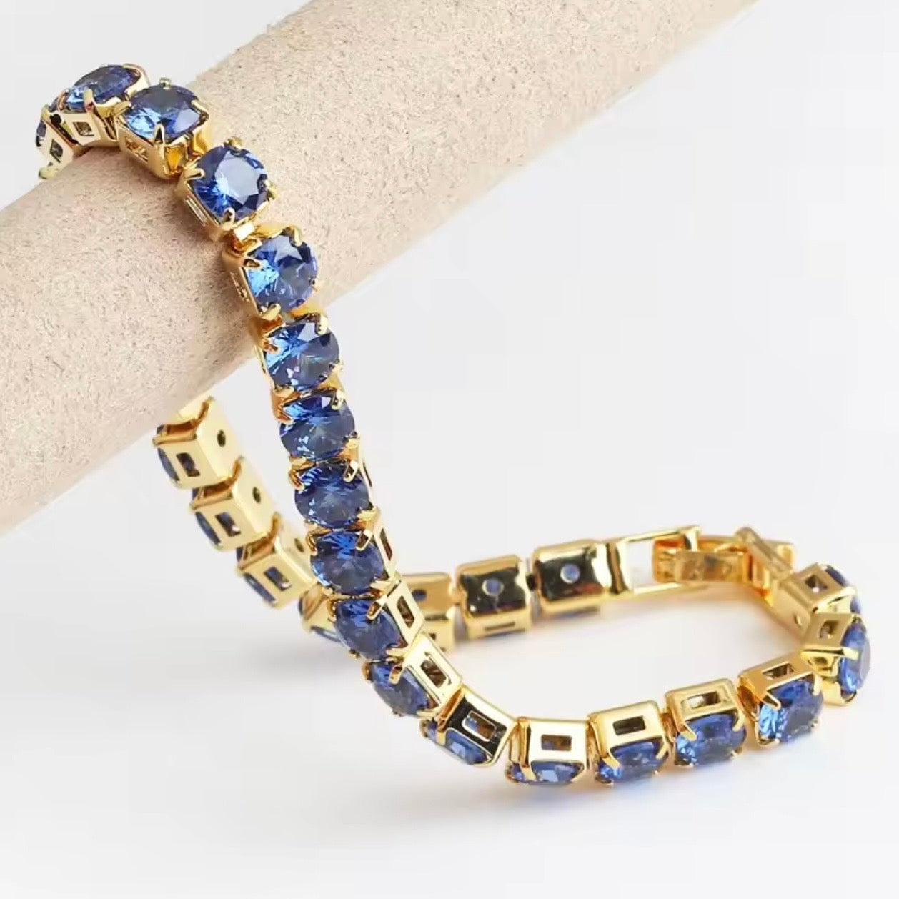 Luxury Blue Tennis Bracelet