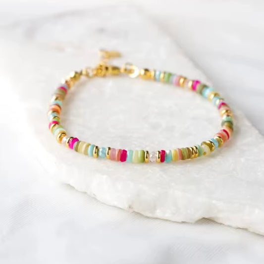 Bohemian Shell Beaded Bracelet