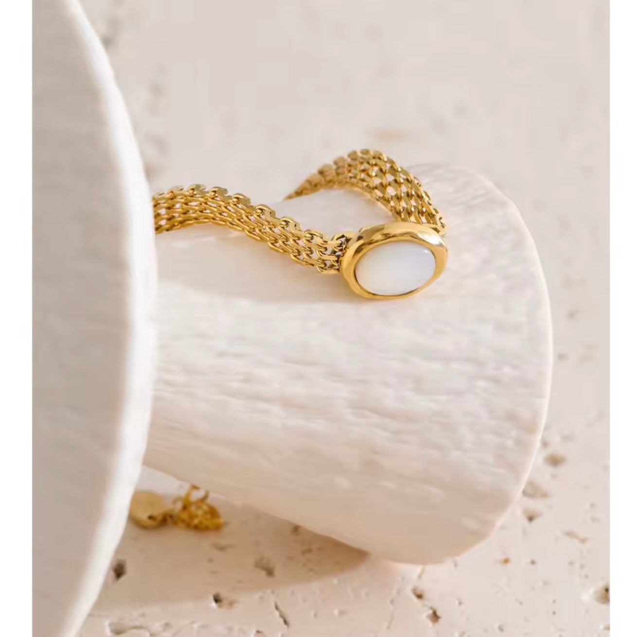 Natural Stone Wrist Bracelet