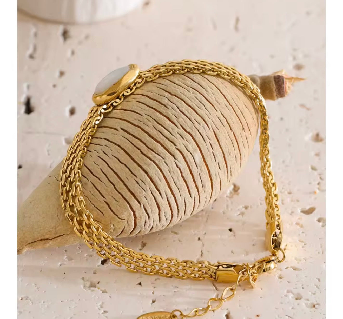 Natural Stone Wrist Bracelet