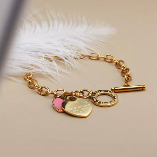 Forever Yours Toggle Bracelet