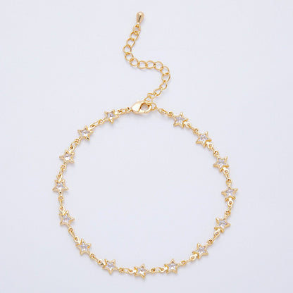 Celestial Star Chain Bracelet