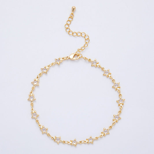 Celestial Star Chain Bracelet