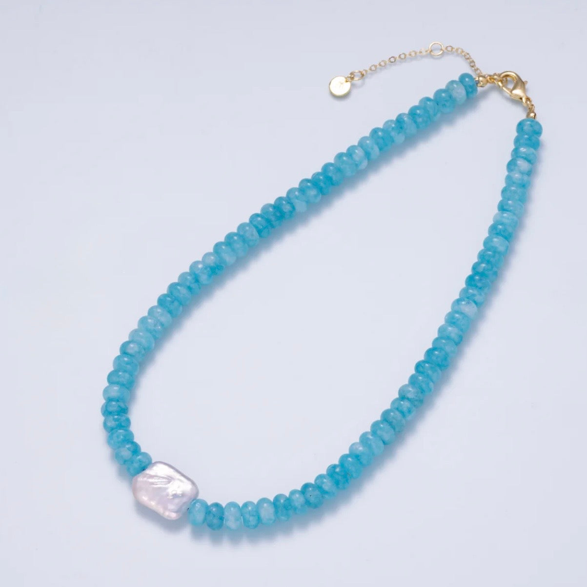 Summer Freshwater Gemstone Necklace