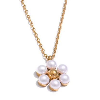 Pearl Blossom Necklace