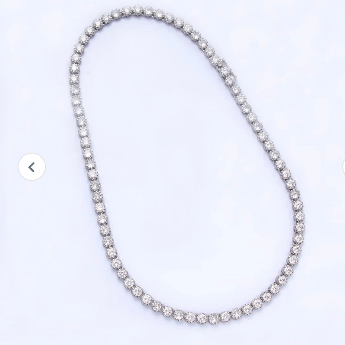 Micro Paved Round Tennis Chain