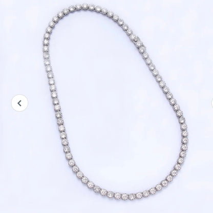 Micro Paved Round Tennis Chain