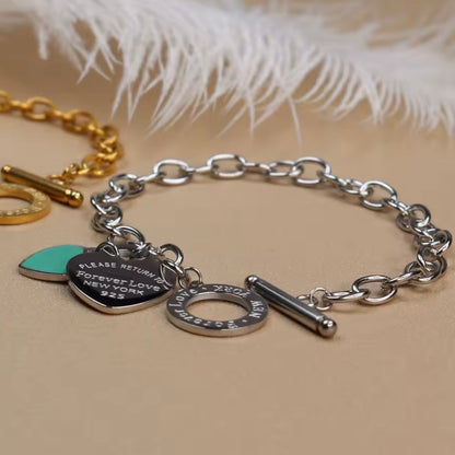 Forever Yours Toggle Bracelet