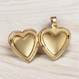 Gold Engraved Locket