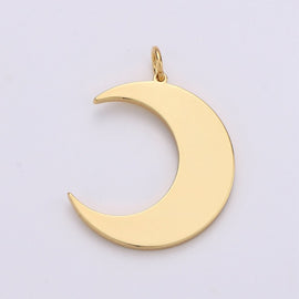 Gold Moon Charm