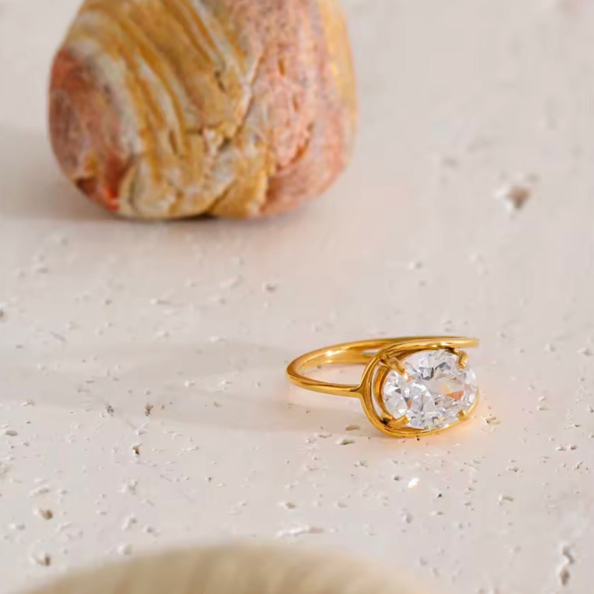 Radiant CZ Halo Ring