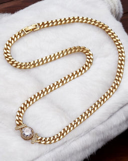 Micro Paved CZ Cuban Chain