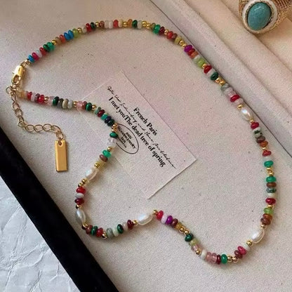 Freshwater Pearl Harmony Beaded Necklace