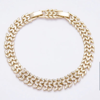 Micro Paved CZ Panther Chain