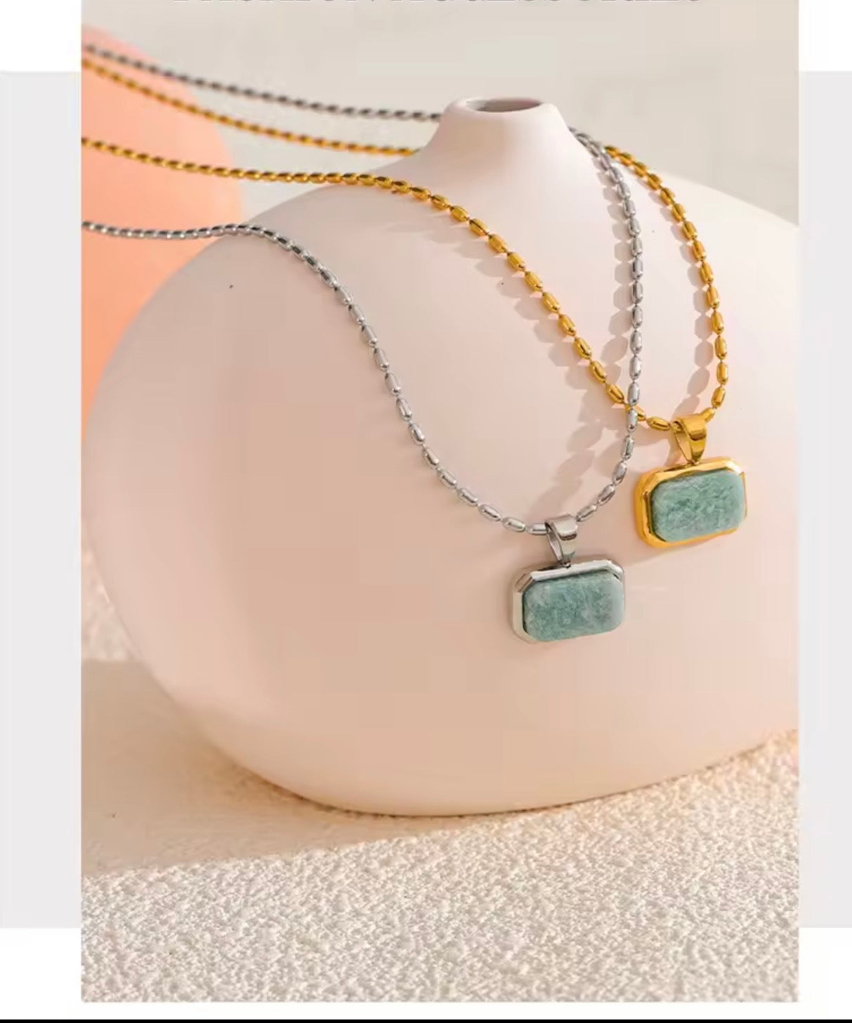 Serenity Stone Necklace