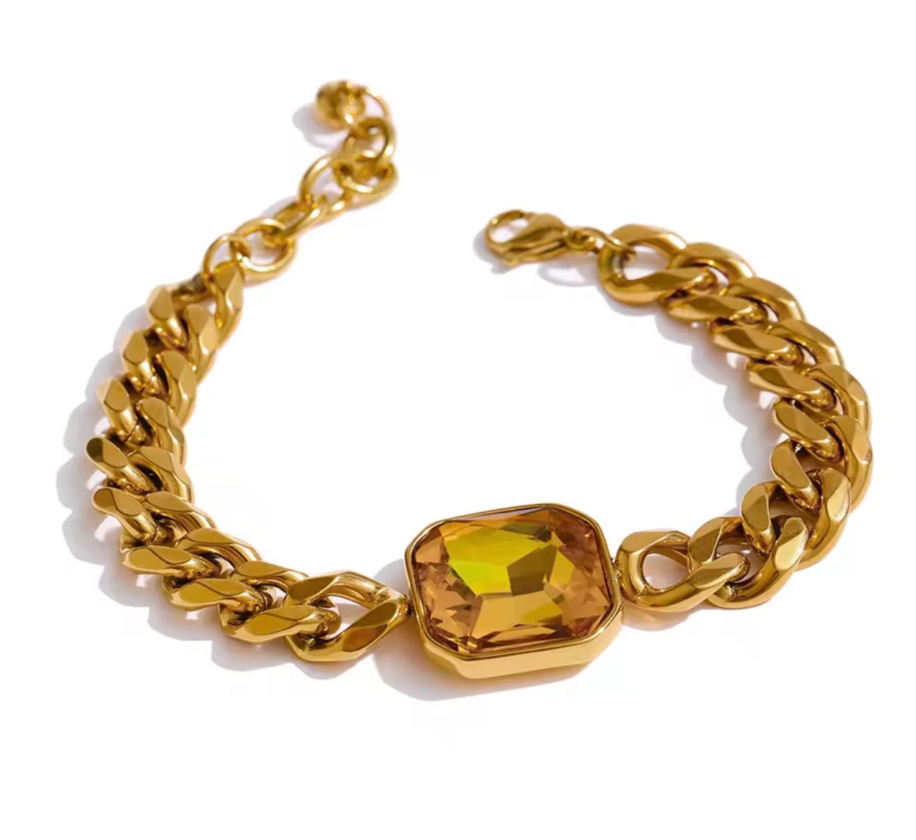Golden Haze Choker & Bracelet