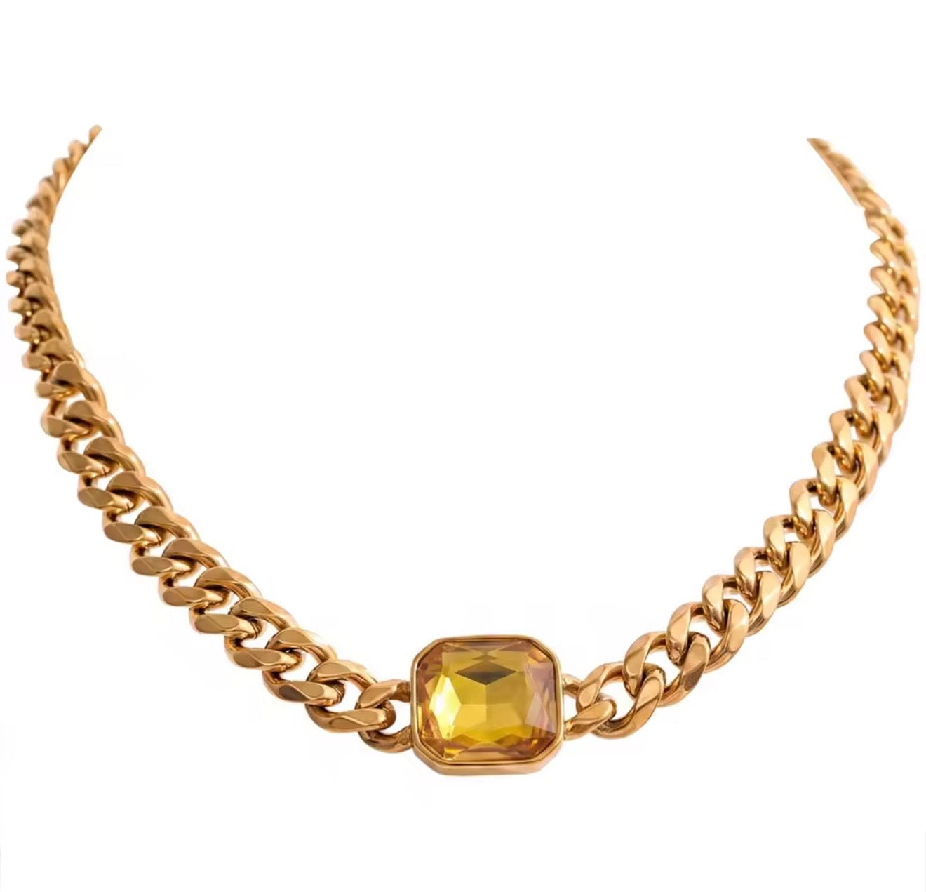 Golden Haze Choker & Bracelet
