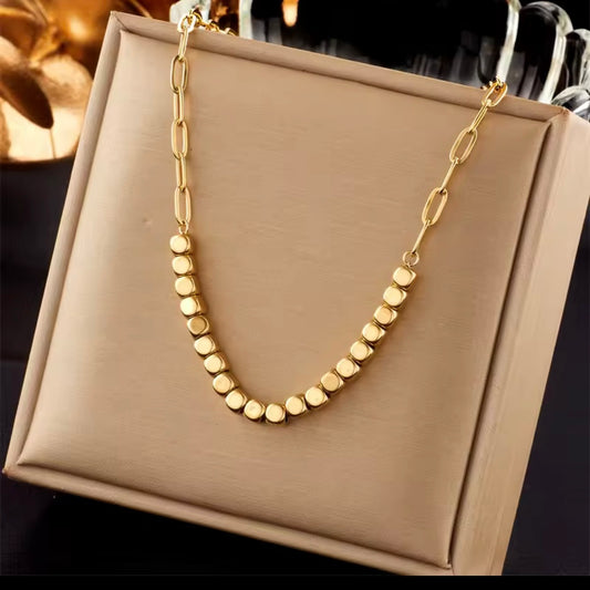 Golden Orbit Necklace