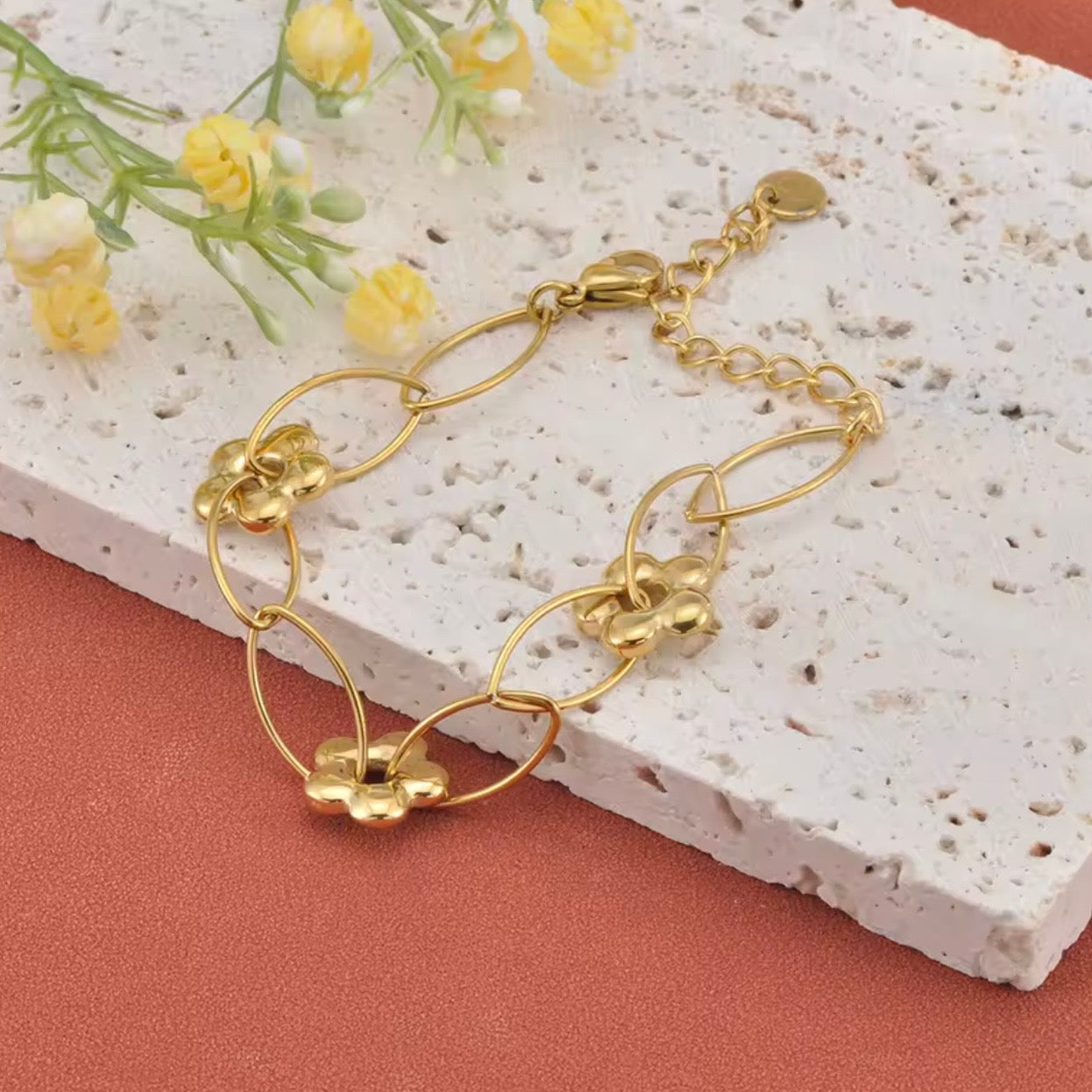 Golden Blossom Link Collection