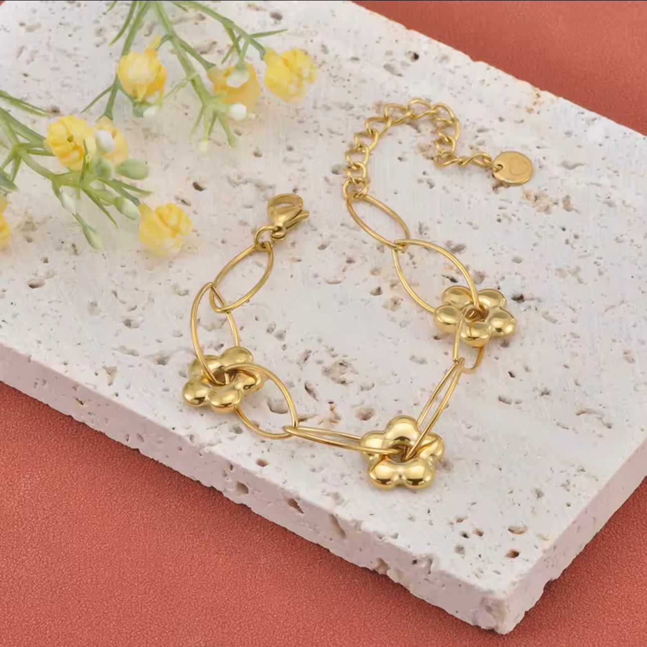 Golden Blossom Link Collection