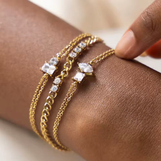 Golden Spark Bracelet Collection
