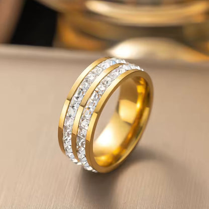 Double Row Radiance  Ring