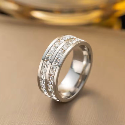 Double Row Radiance  Ring