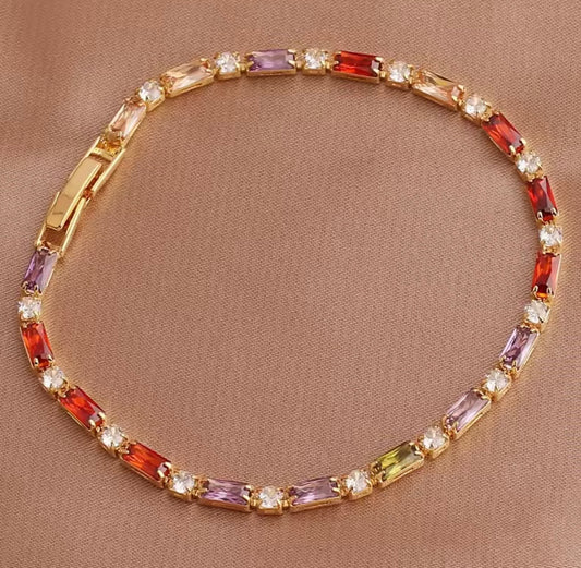 Luxury Rainbow Iced Out