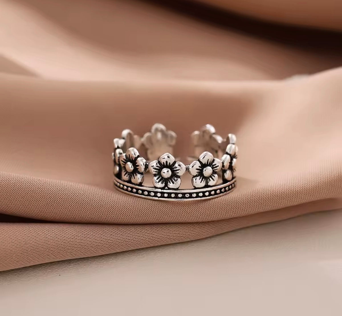 Silver Garden Ring Collection