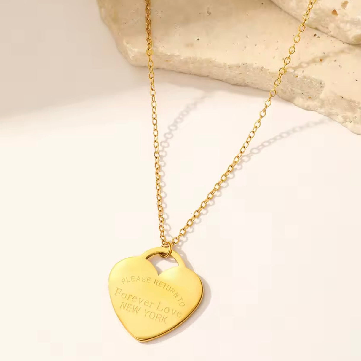 Forever Love Heart Necklaces