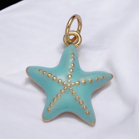 Dainty Light Blue Star Fish