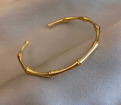 Bamboo Handmade Bangle Bracelet