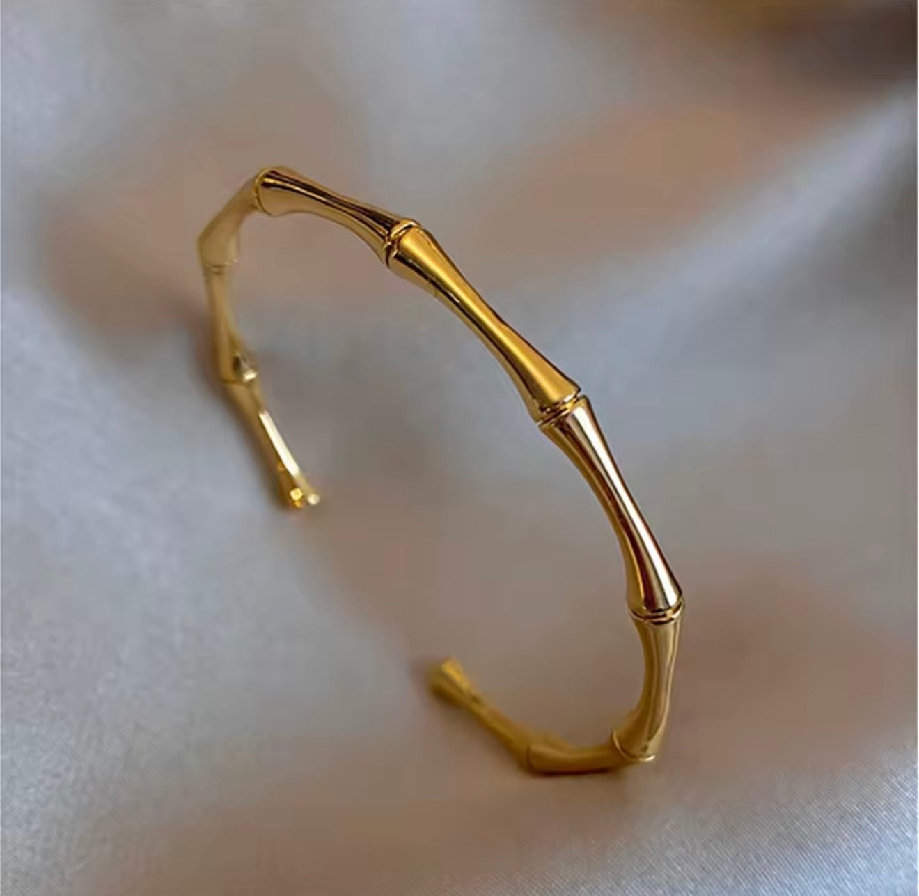 Bamboo Handmade Bangle Bracelet