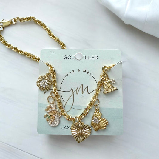 Baby Its Cold Outside Charm Necklace