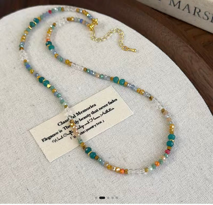 Confetti Crystal Necklace