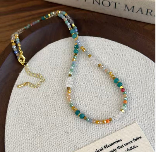 Confetti Crystal Necklace