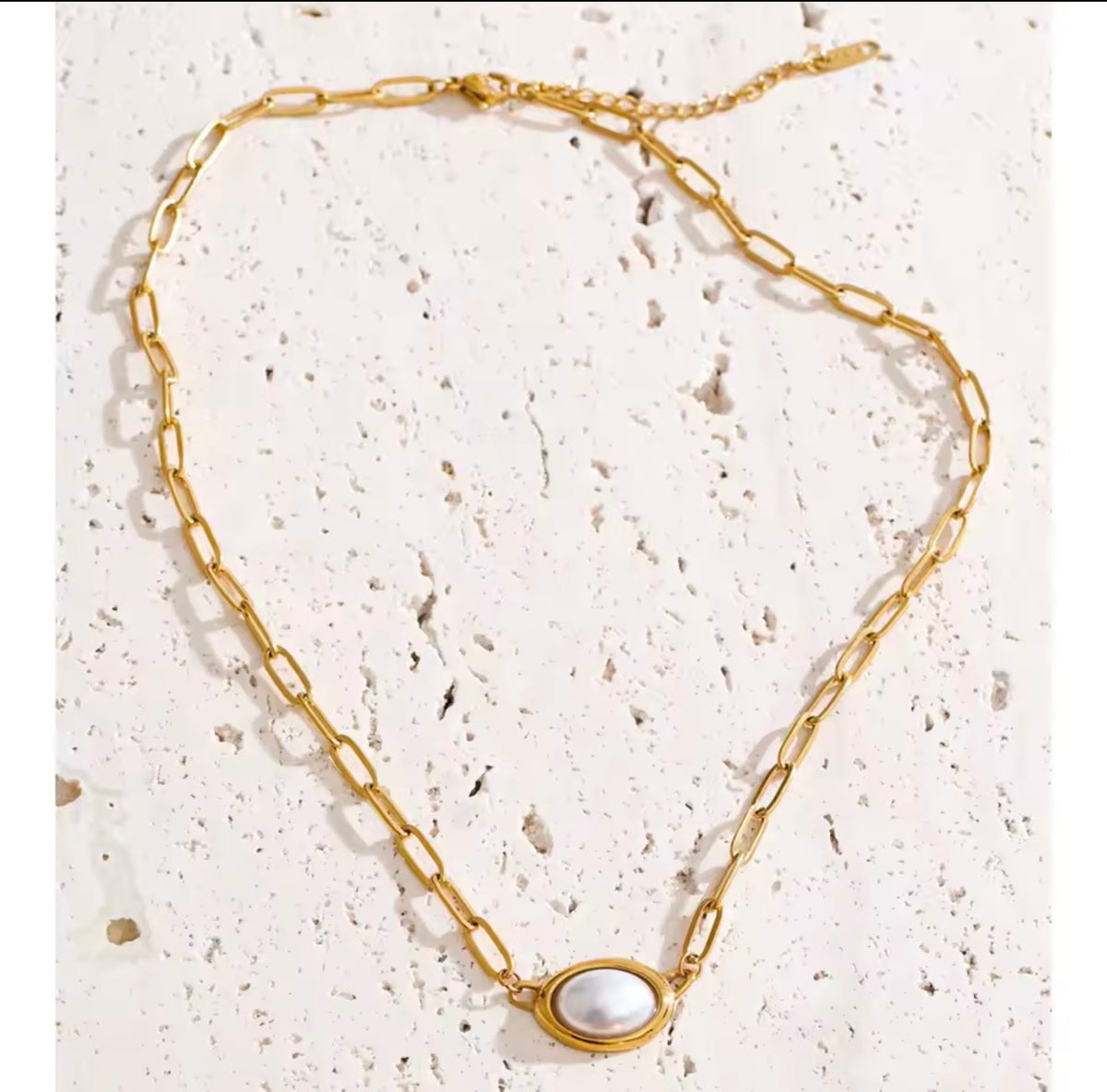 Pearl Link Necklace