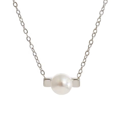 Pearl Bar Necklace