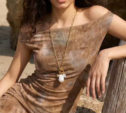 Pearl Muse Statement Necklace