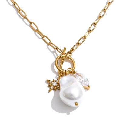 Pearl Muse Statement Necklace