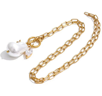 Pearl Muse Statement Necklace