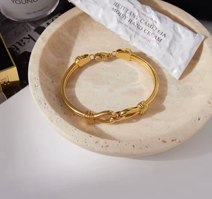 Gilded Knot Bracelet