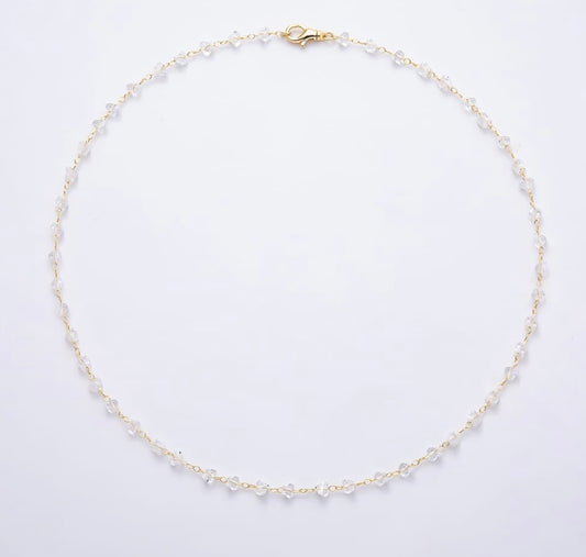 Satellite Crystal Necklace and Bracelet