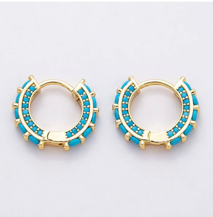 Azure Charm Earrings